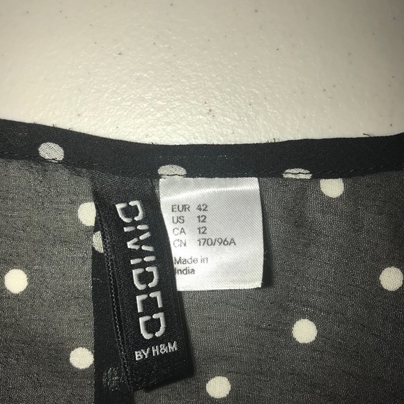 H&M Divided Polka Dot Dress 2621 - Picture 3 of 5